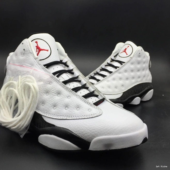 1st Kicks Shoes JORDAN AND white  AIR SNGL RETRO mens 888164-112 13 